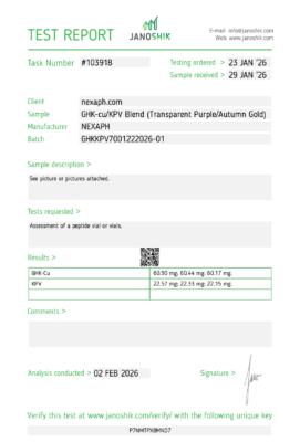 Beauty Blend GHK-cu/KPV – 50mg/20mg