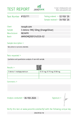 Where to buy 5-Amino-1MQ (Chloride) 50mg online in the USA