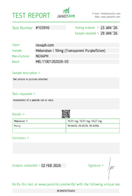Melanotan I – 10mg for sale online