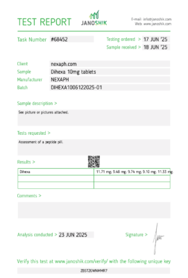 where to buy Dihexa 10mg in USA by NEXAPH