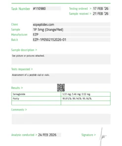 EZP-1P 5mg – (10 vials/Kit)