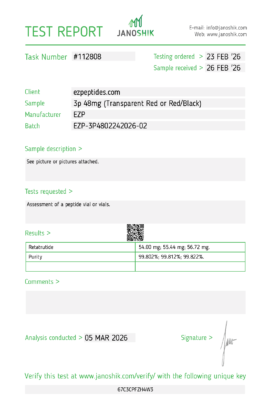 EZP-3P 48mg – (10 vials/Kit)