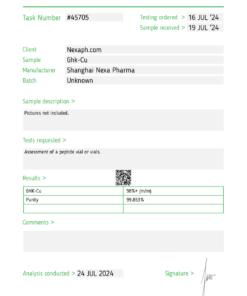 GHK-cu Cosmetic/Topical 5x 1g Ampules for sale in USA