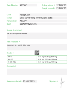 Glow Blend (10 vials/kit) for sale in USA