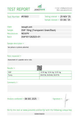 Buy DSIP 10mg (10 vials/kit) for sale - NEXAPH