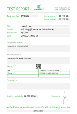 where to buy VIP 10mg for sale online - NEXAPH