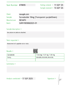 Survodutide 10mg (10 Vials/kit) for sale online