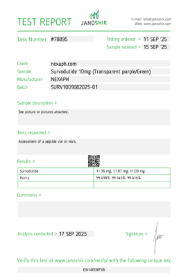 Survodutide 10mg (10 Vials/kit) for sale online