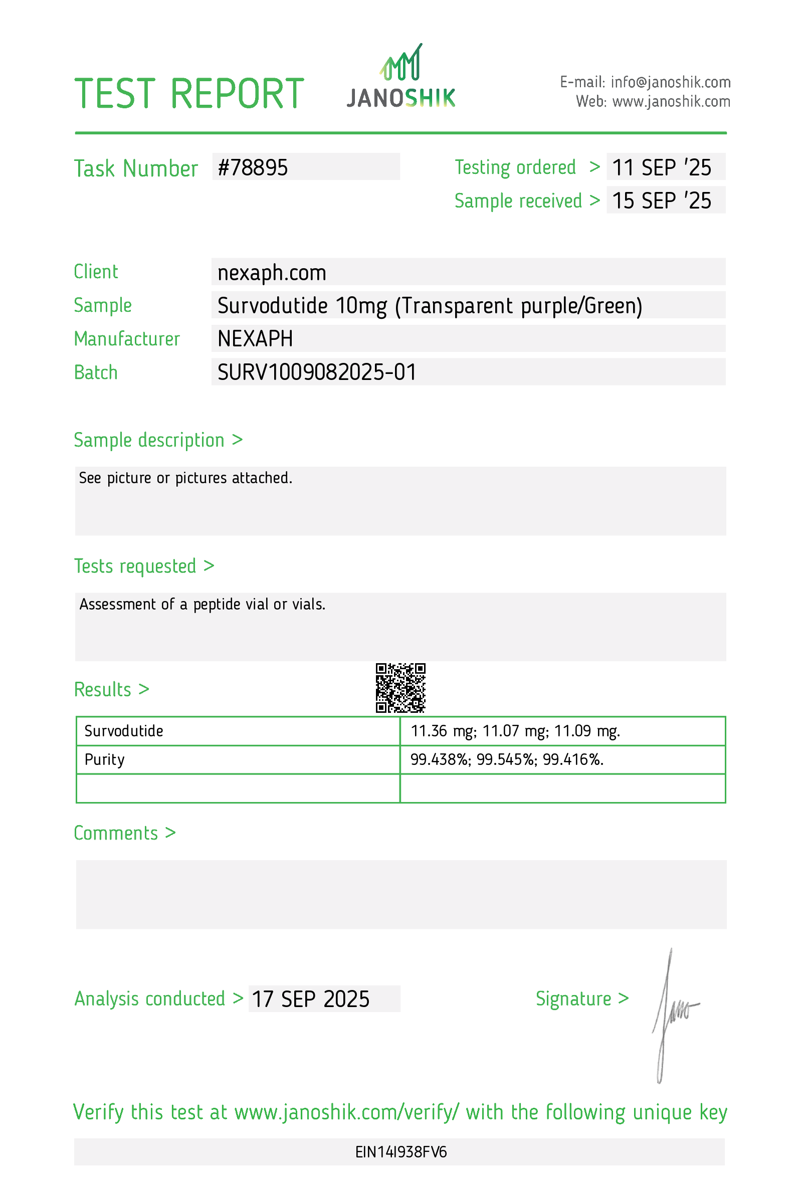 Survodutide 10mg (10 Vials/kit) for sale online